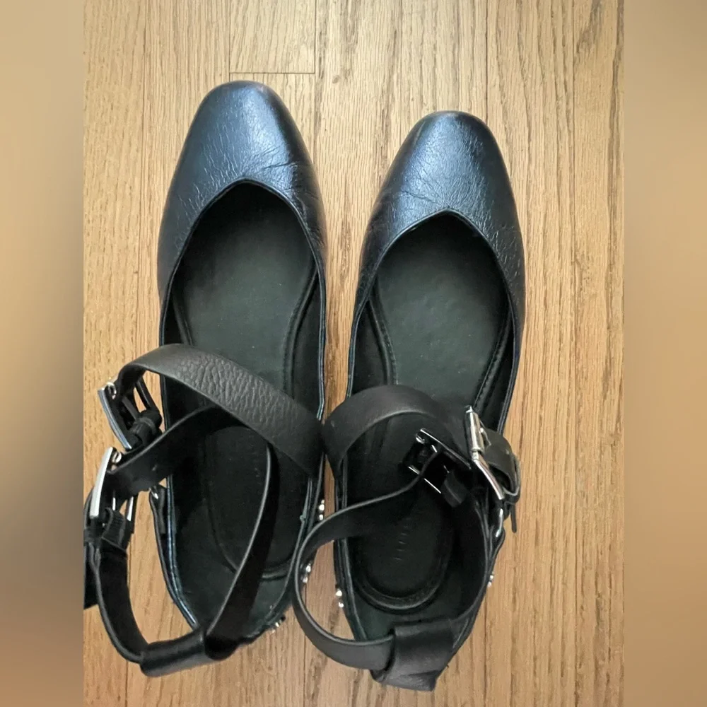 Rebecca Minkoff Blue/Purpley metallic leather Women's Shoes - Picture 1 of 6